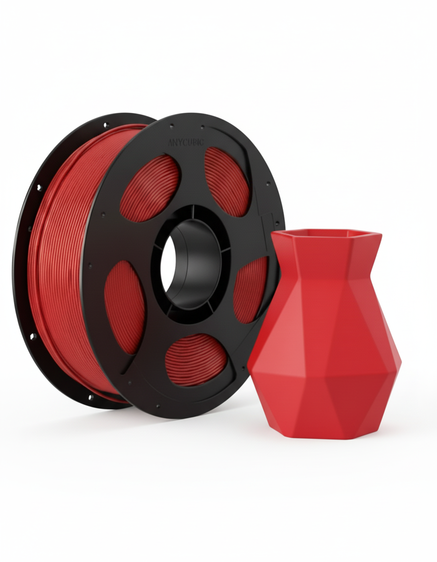 High Speed Bright Red PLA Filament