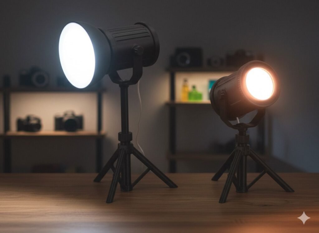 Mini LED Studio Spotlight Lamp