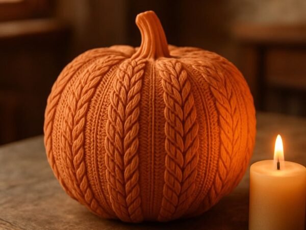 Knitted Pumpkin
