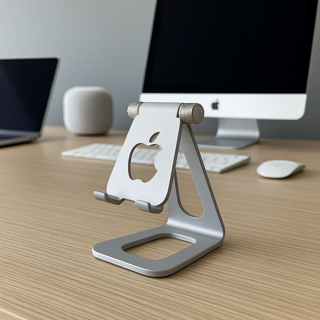 Tilting Smartphone Stand with Locking System - Image 1