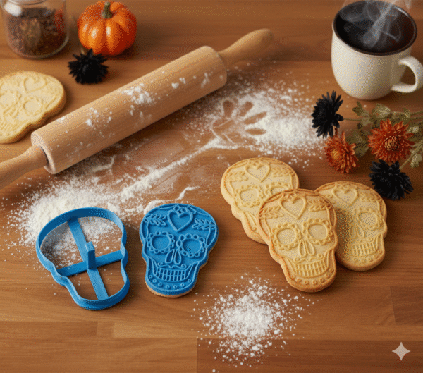 Spooky Skull Cookie Cutter