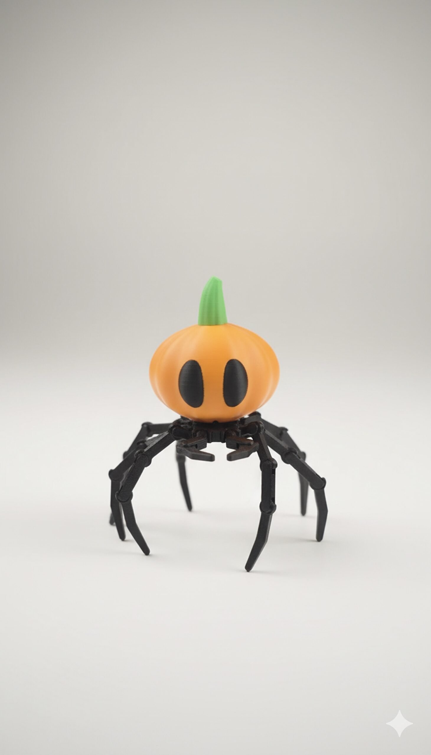 Articulated Pumpkin Spider
