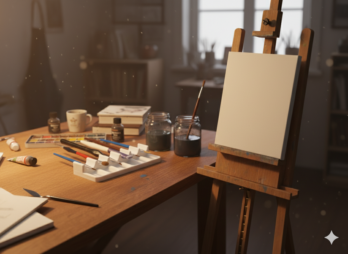 Minimalist 6-slot Brush Holder - Image 3