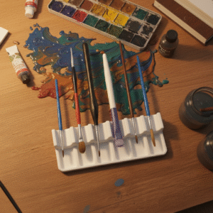 Minimalist 6-slot Brush Holder - Image 4