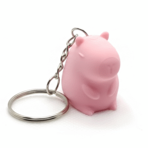Calm Mini Capybara Keychain - Image 1