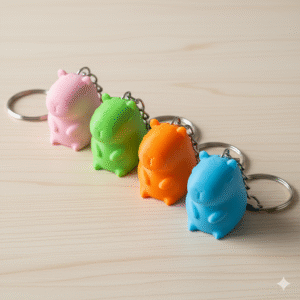 Calm Mini Capybara Keychain - Image 2