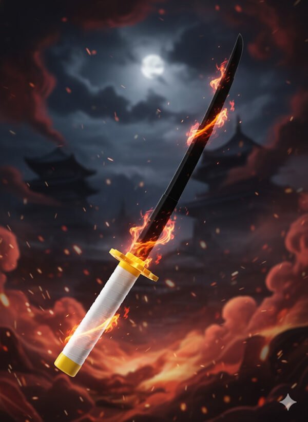 Collapsing Rengoku Nichirin Sword