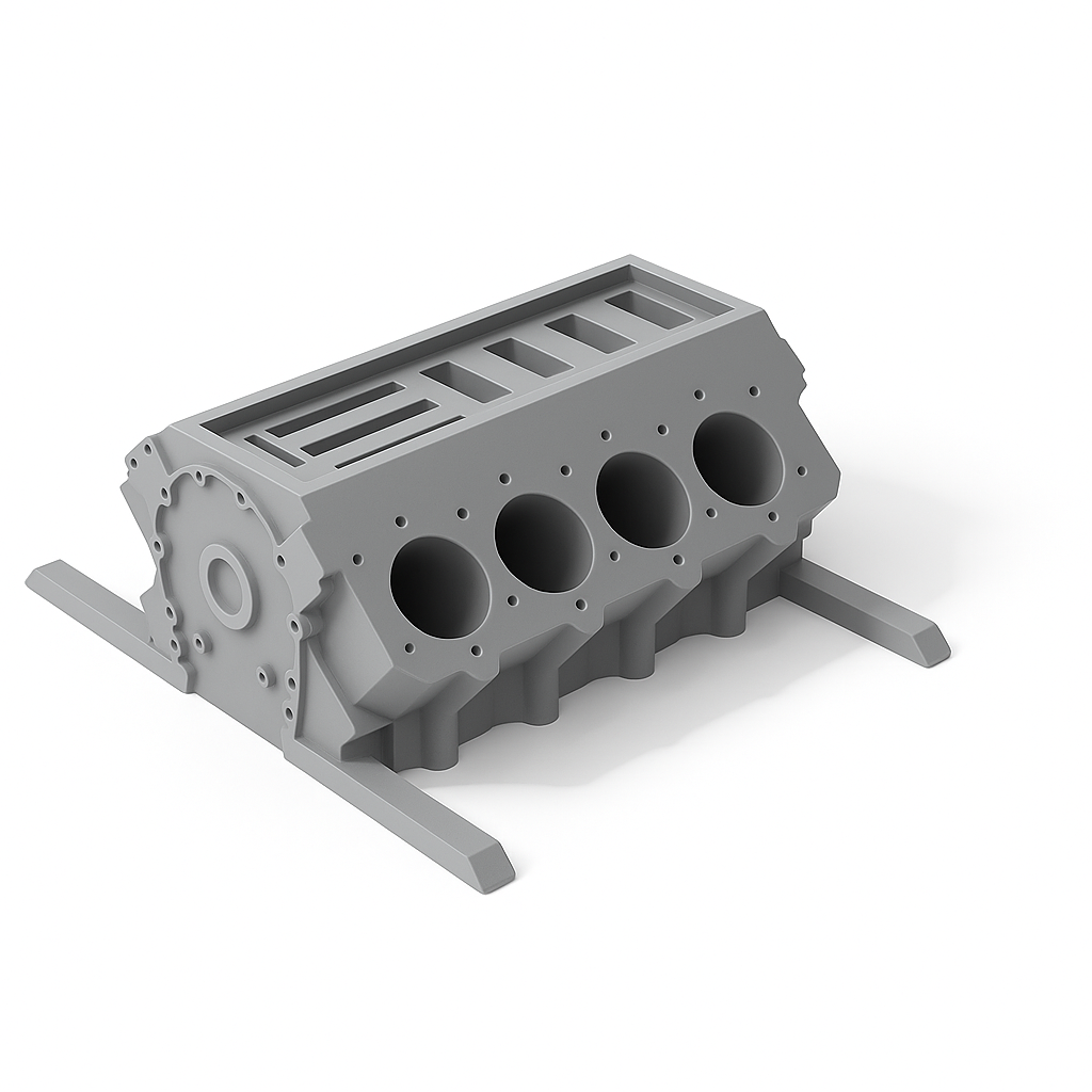 V8 Engine Block Pen Holder