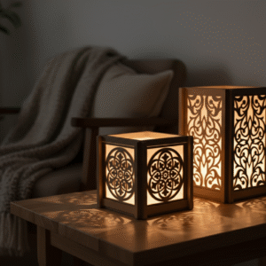 Georgian Ornament Lamp - Image 3