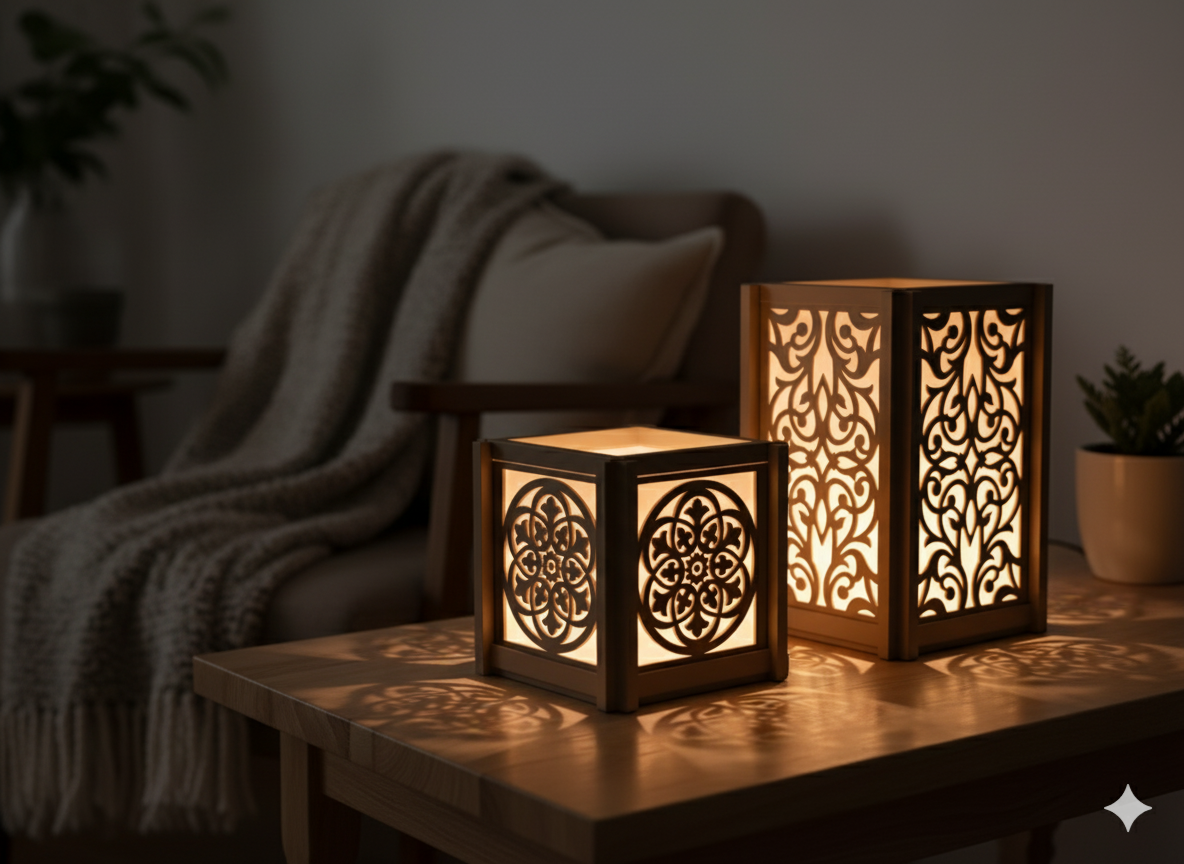 Georgian Ornament Lamp - Image 3