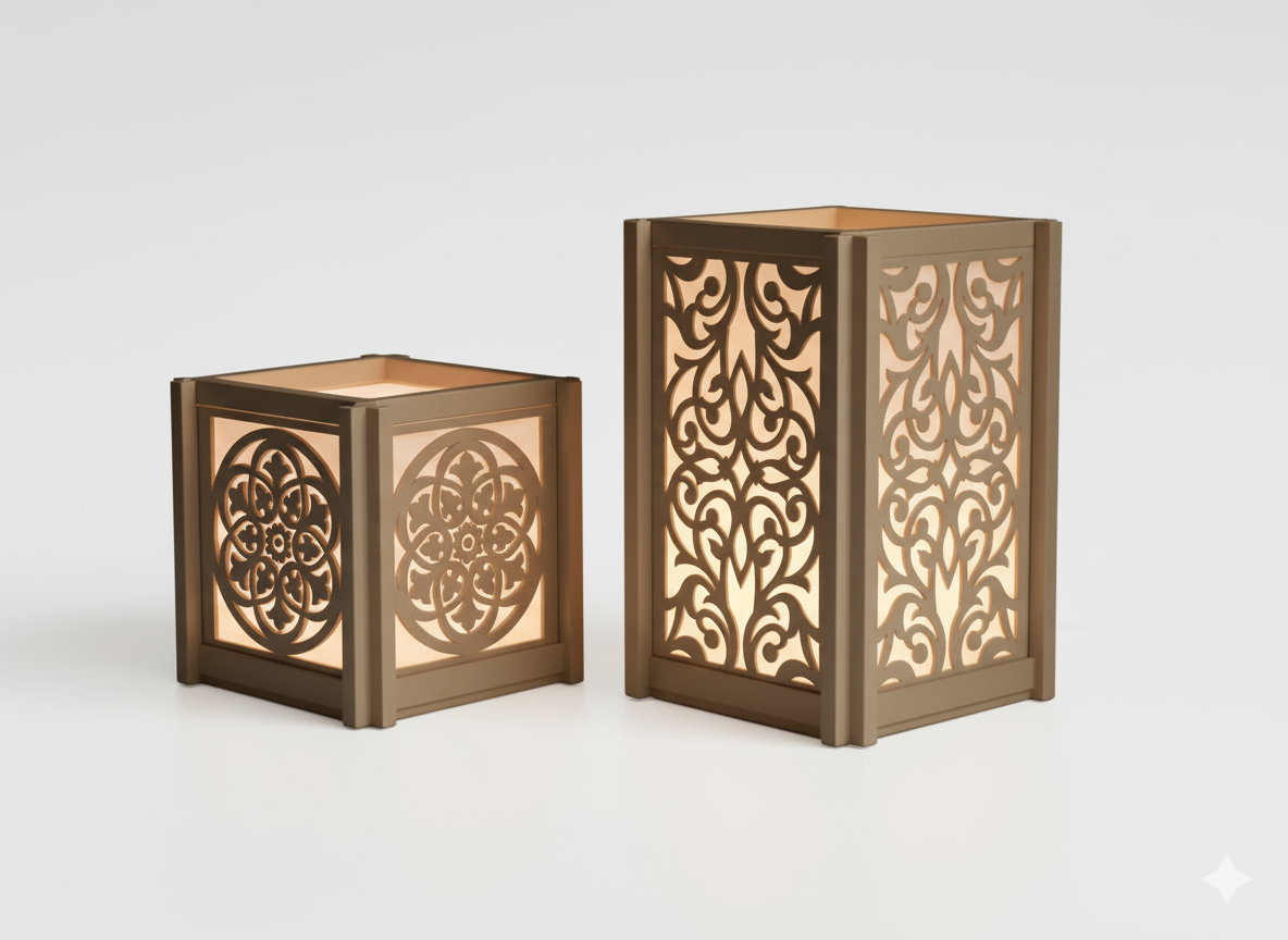 Georgian Ornament Lamp - Image 2