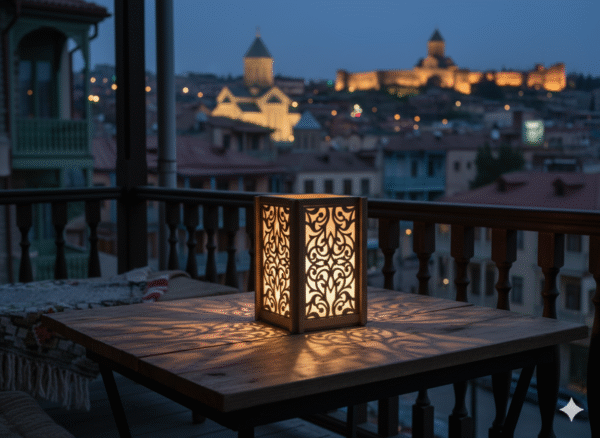 Georgian Ornament Lamp