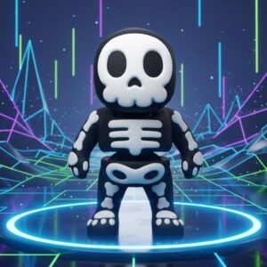 Halloween Flexi Skeleton - Image 1