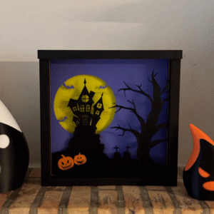 Halloween Shadowbox Layered Art - Image 2