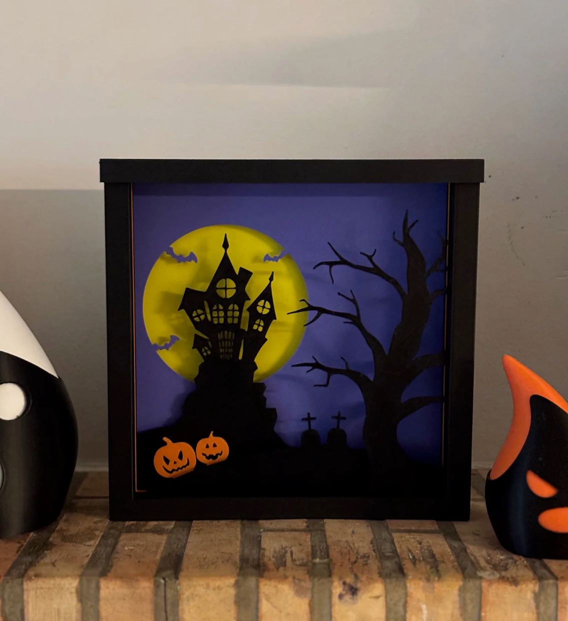 Halloween Shadowbox Layered Art - Image 2