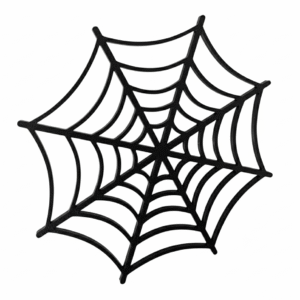 Halloween Spider Web Decoration - Image 1