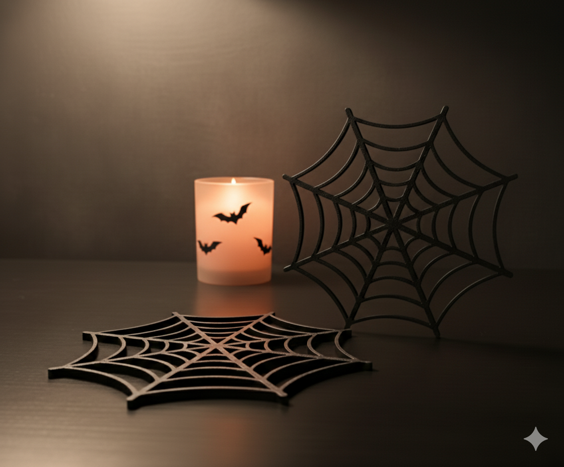 Halloween Spider Web Decoration - Image 2