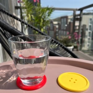 Whimsical Button Cup Coaster - Image 3