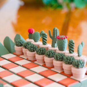 Charming Cacti Chess Set. - Image 4