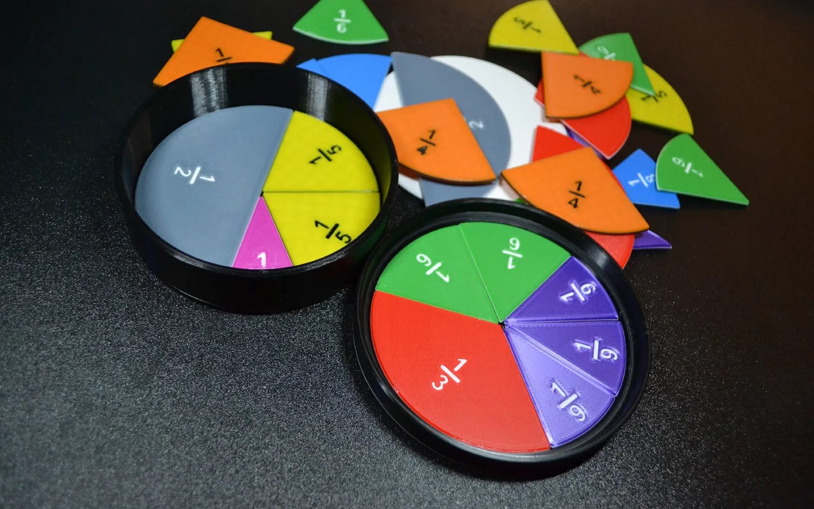 Math Pie Fractions