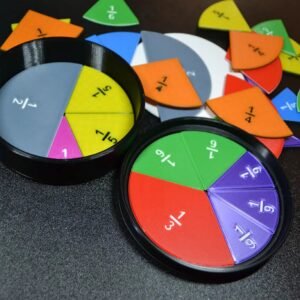 Math Pie Fractions - Image 1