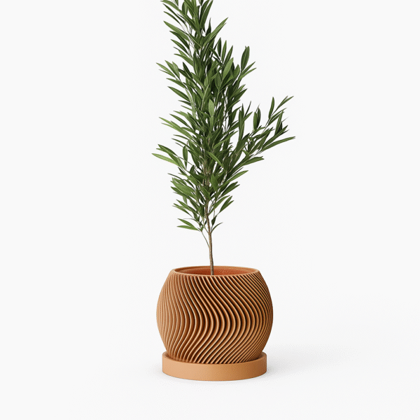 Indoor Plant Pot with Drip tray