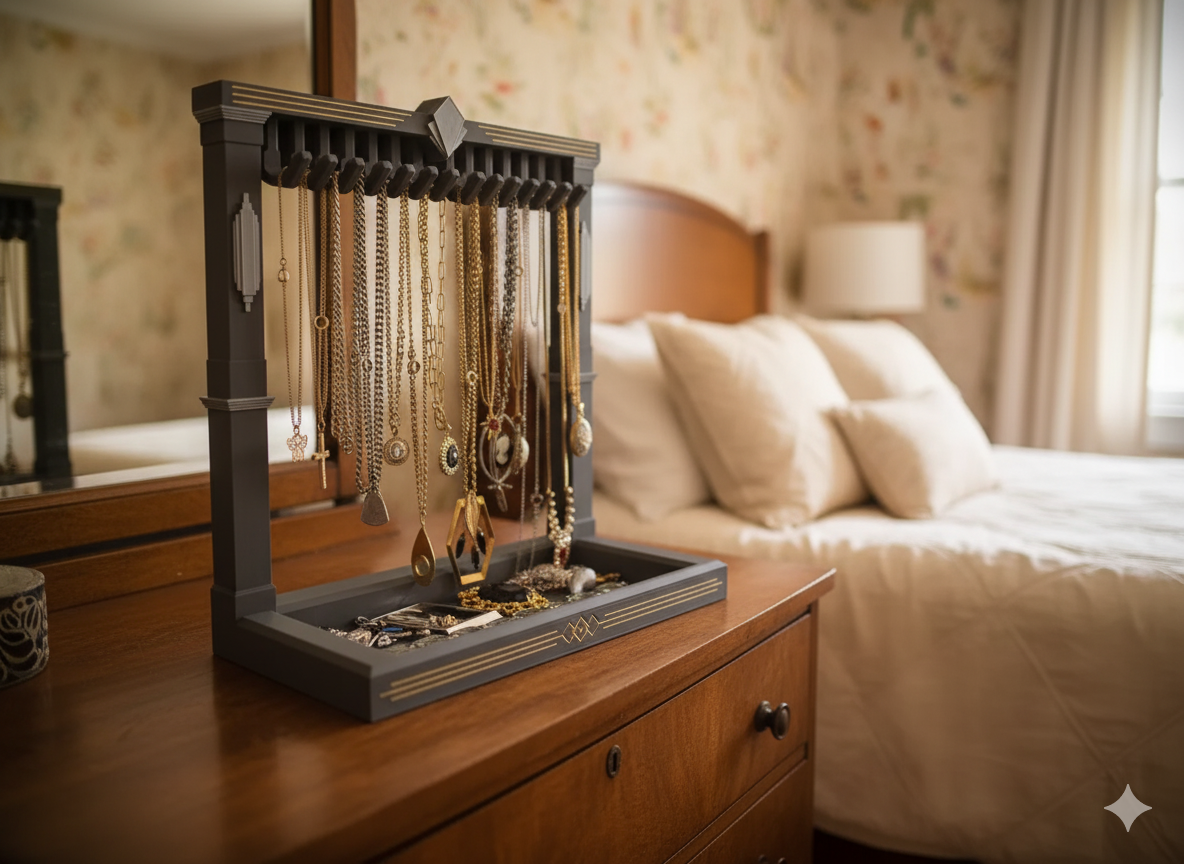 Art Deco Jewellery Hanger - Image 3