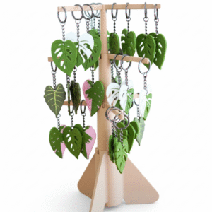 Nature Inspired Leafy Keychains - Image 1