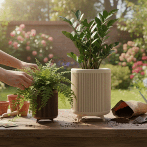 Midcentury Planter - Image 4