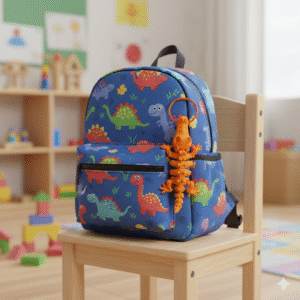 MINI Skeleton Crocodile Keychain - Image 4