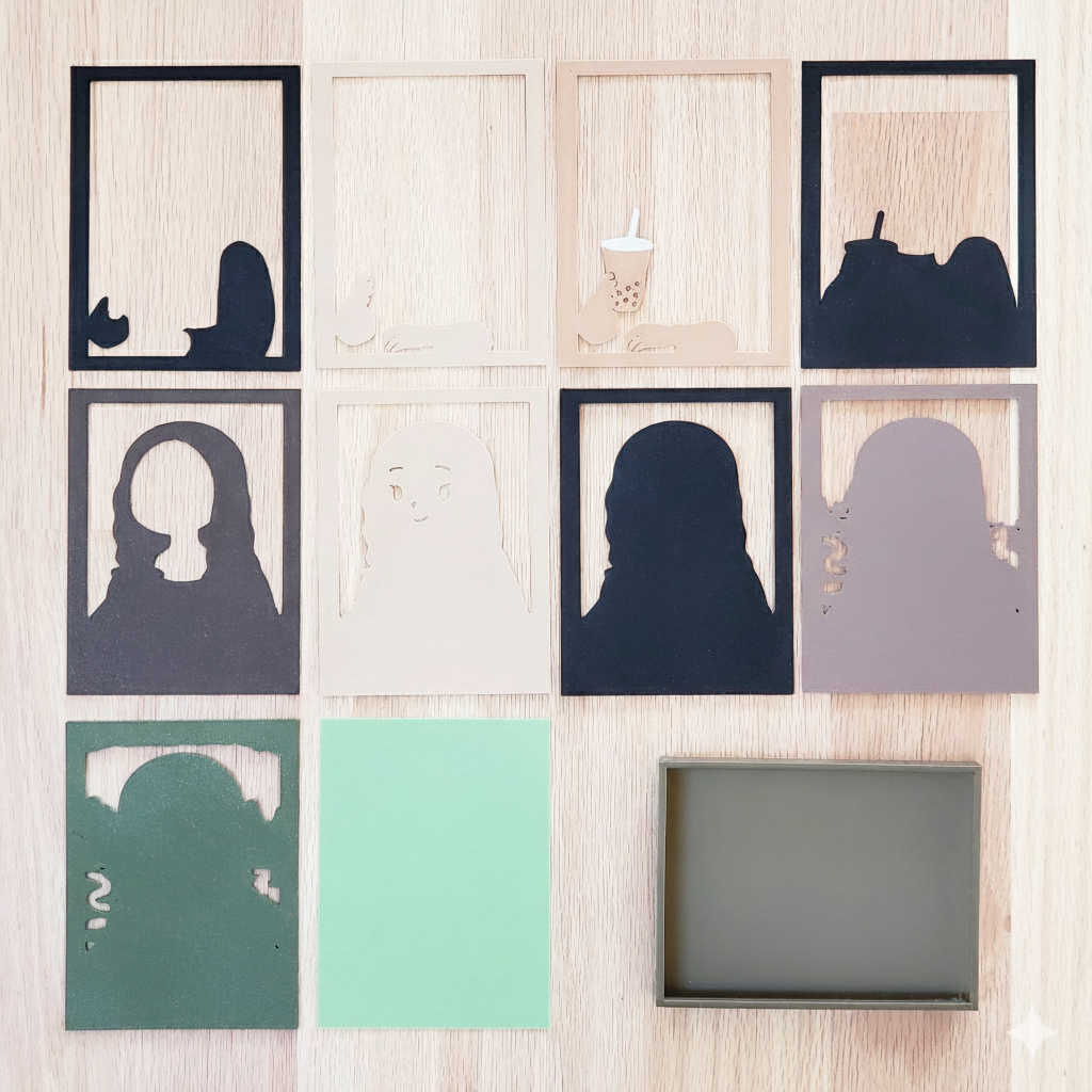 Mona Lisa Drinking Bubble Tea - Image 3