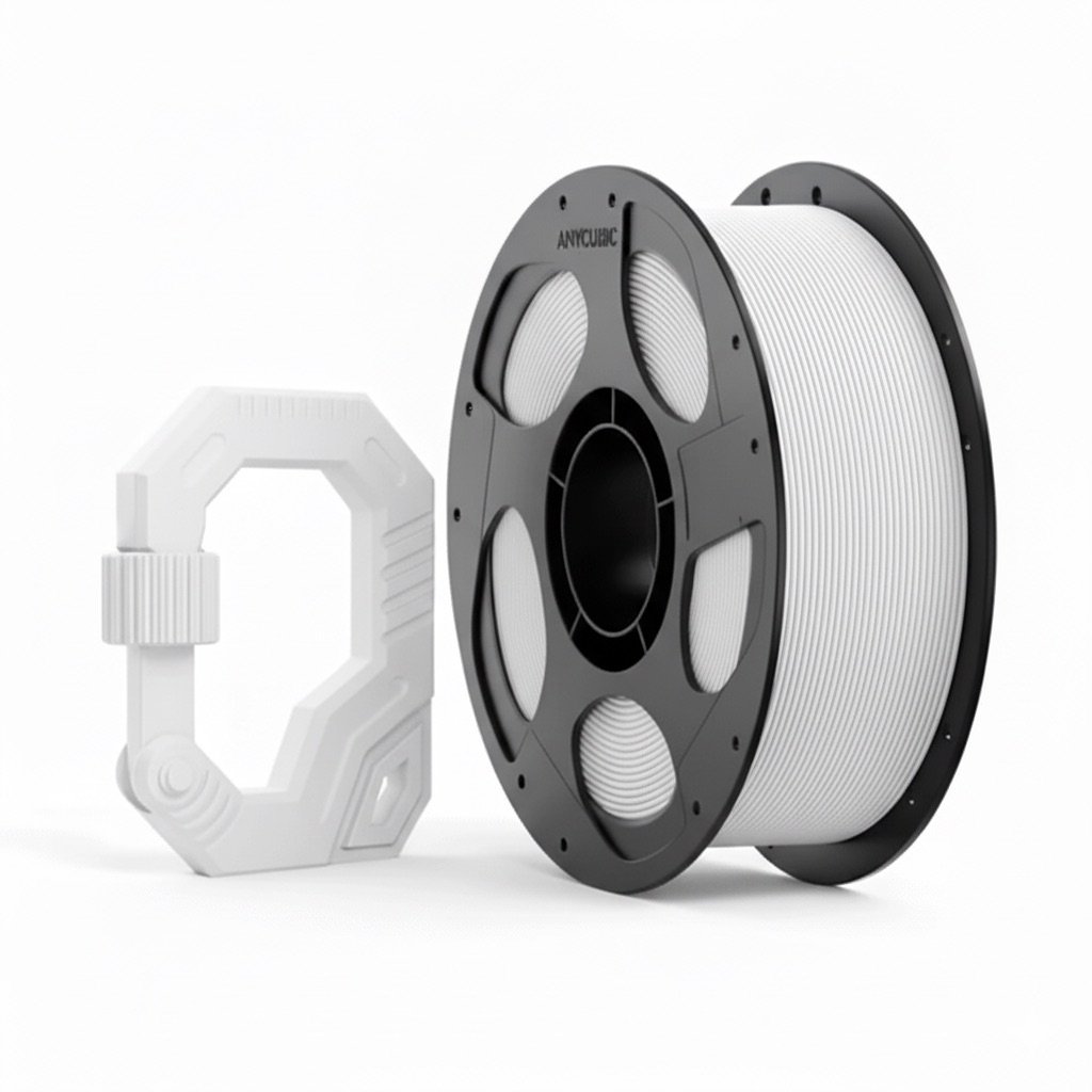 White  PETG Filament - Image 1