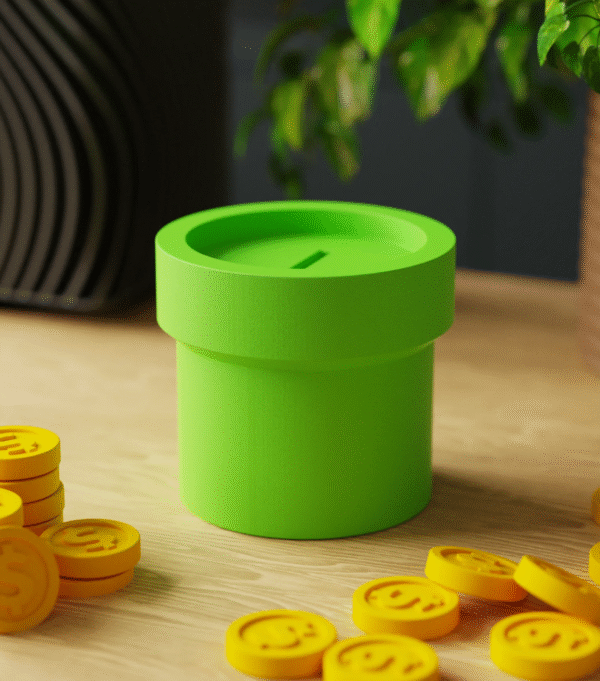 Piggy Bank Set - Retro Block Collection (3pcs)