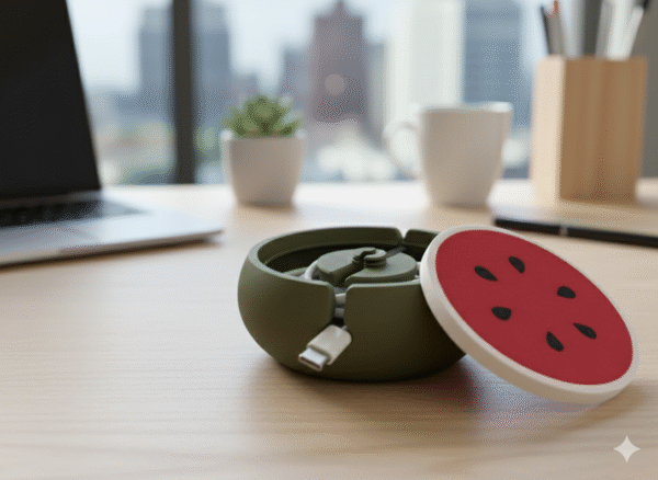 Watermelon Portable Cable Organizer