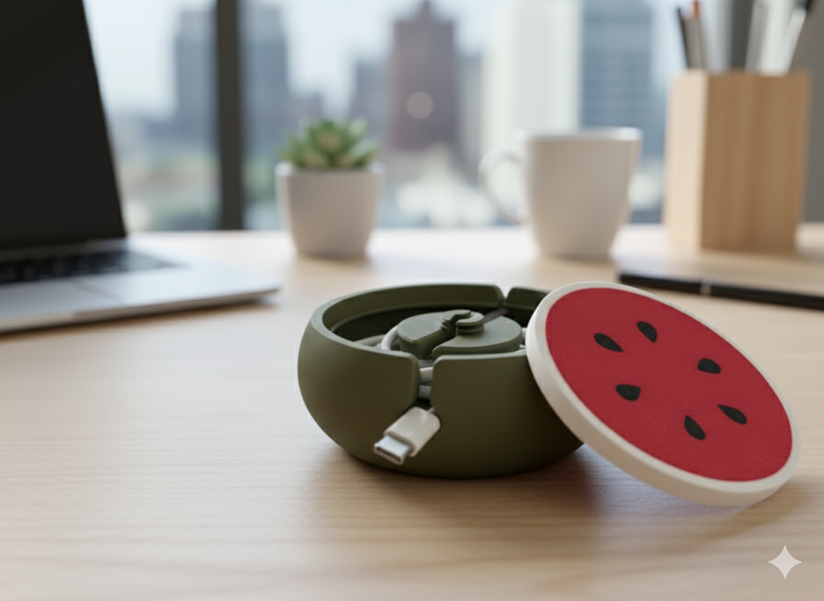 Watermelon Portable Cable Organizer - Image 4
