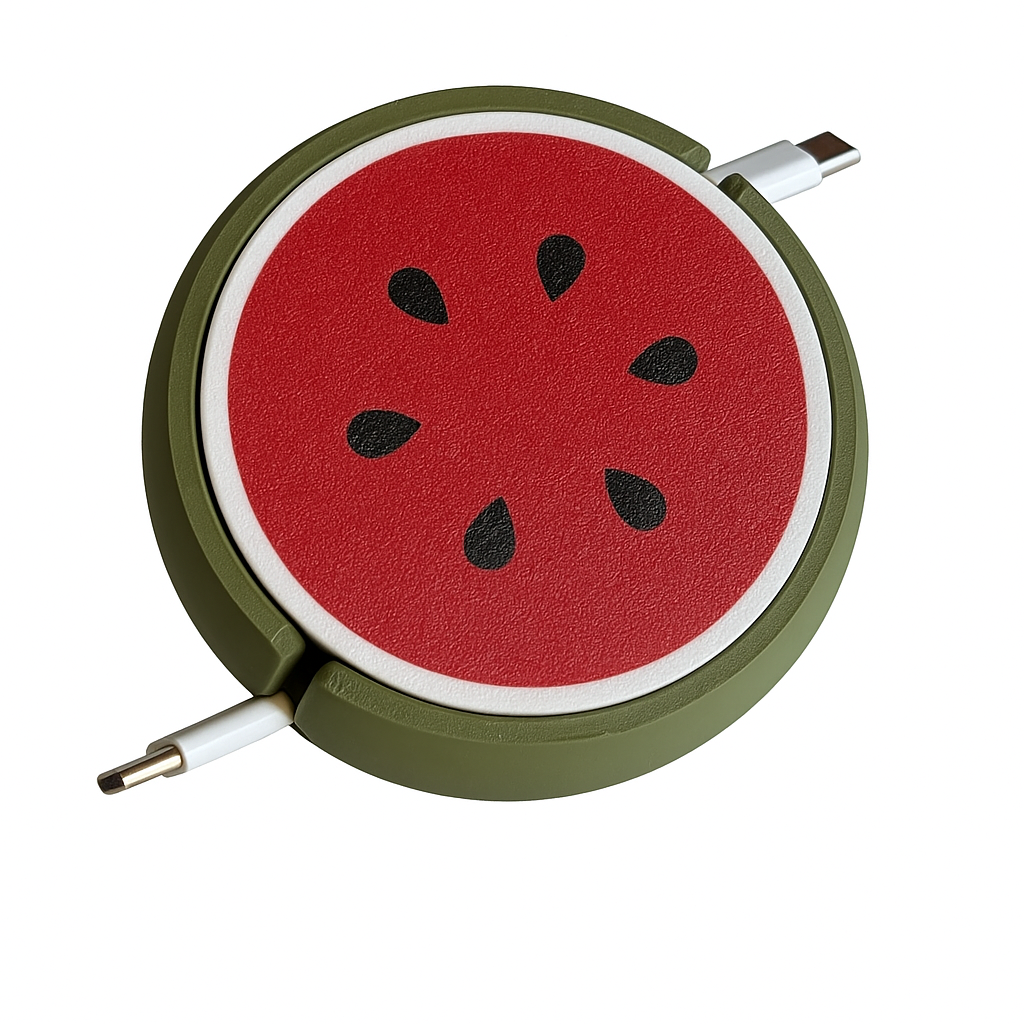Watermelon Portable Cable Organizer