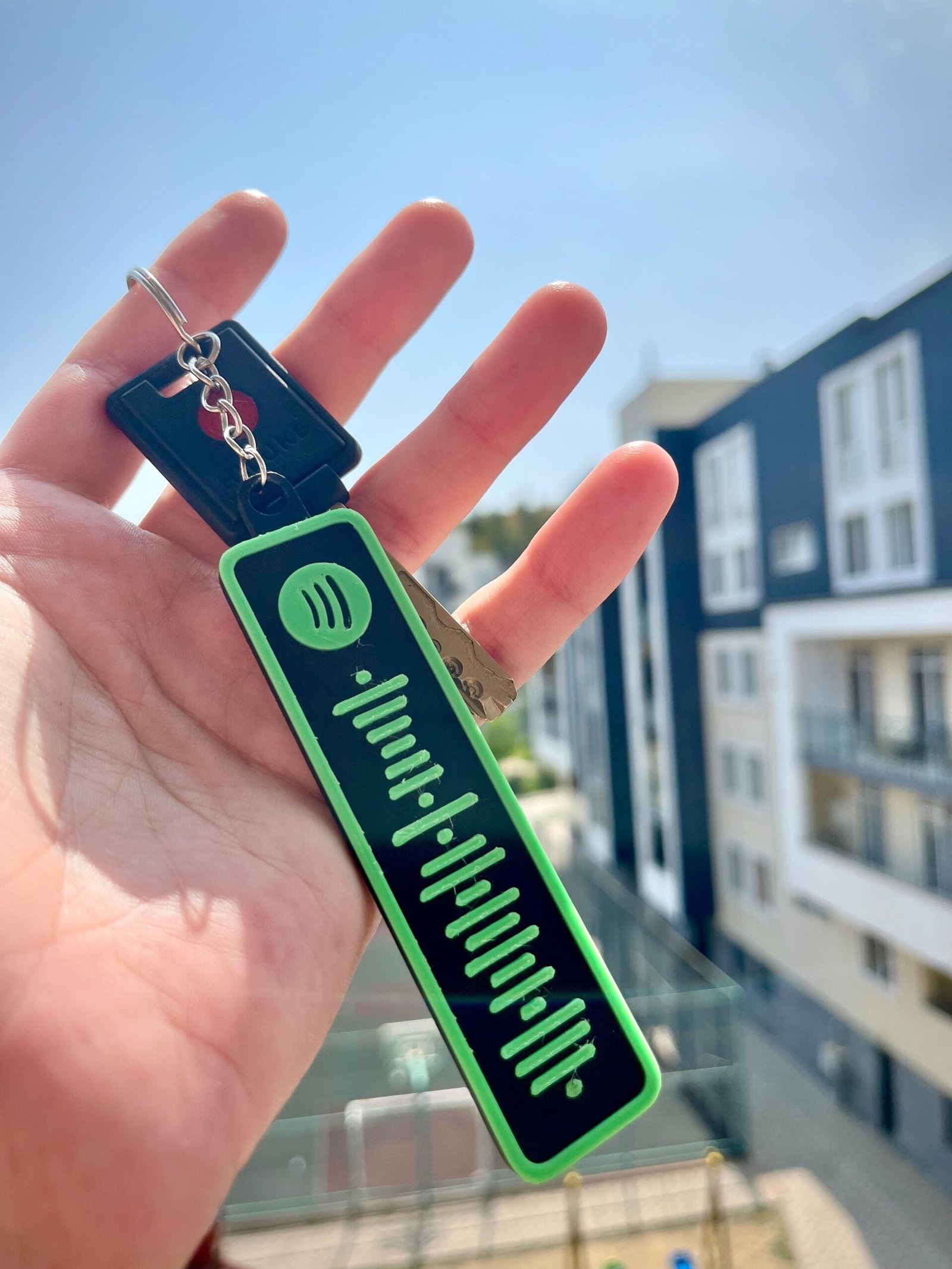 Customizable Spotify Keychain