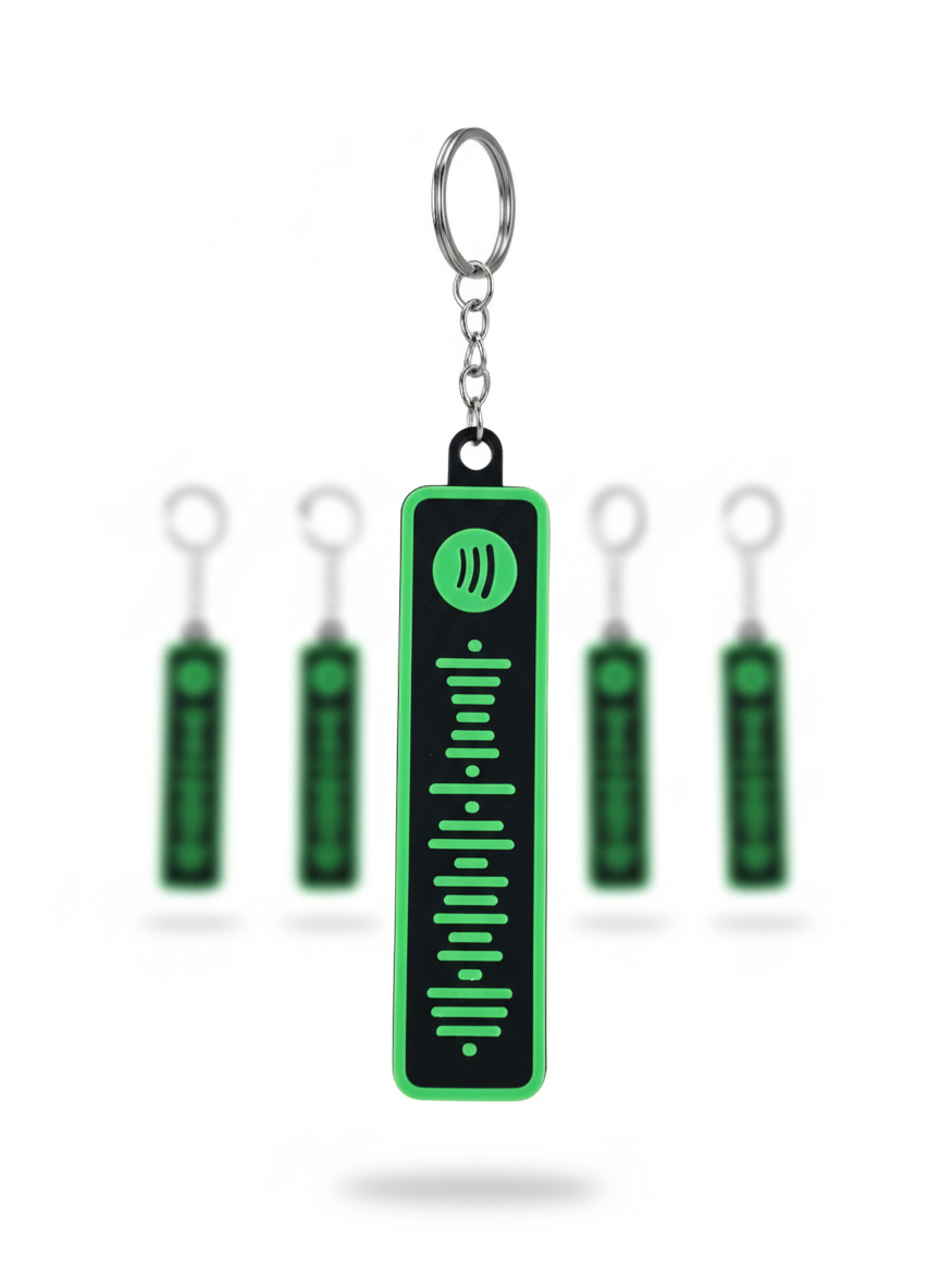 Customizable Spotify Keychain