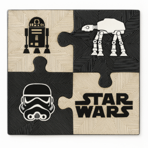 Star Wars Puzzle Wall Art - Image 1