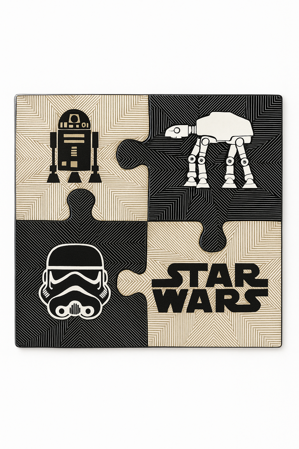 Star Wars Puzzle Wall Art