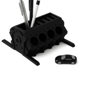 V8 Engine Block Pen Holder - Image 1