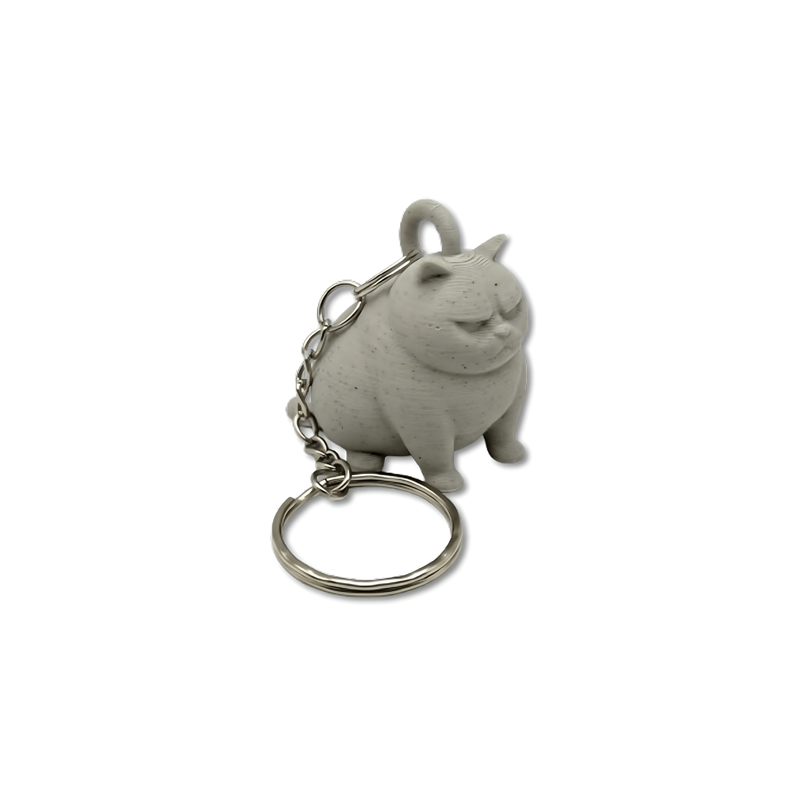Grumpy Cat Keychain - Image 1