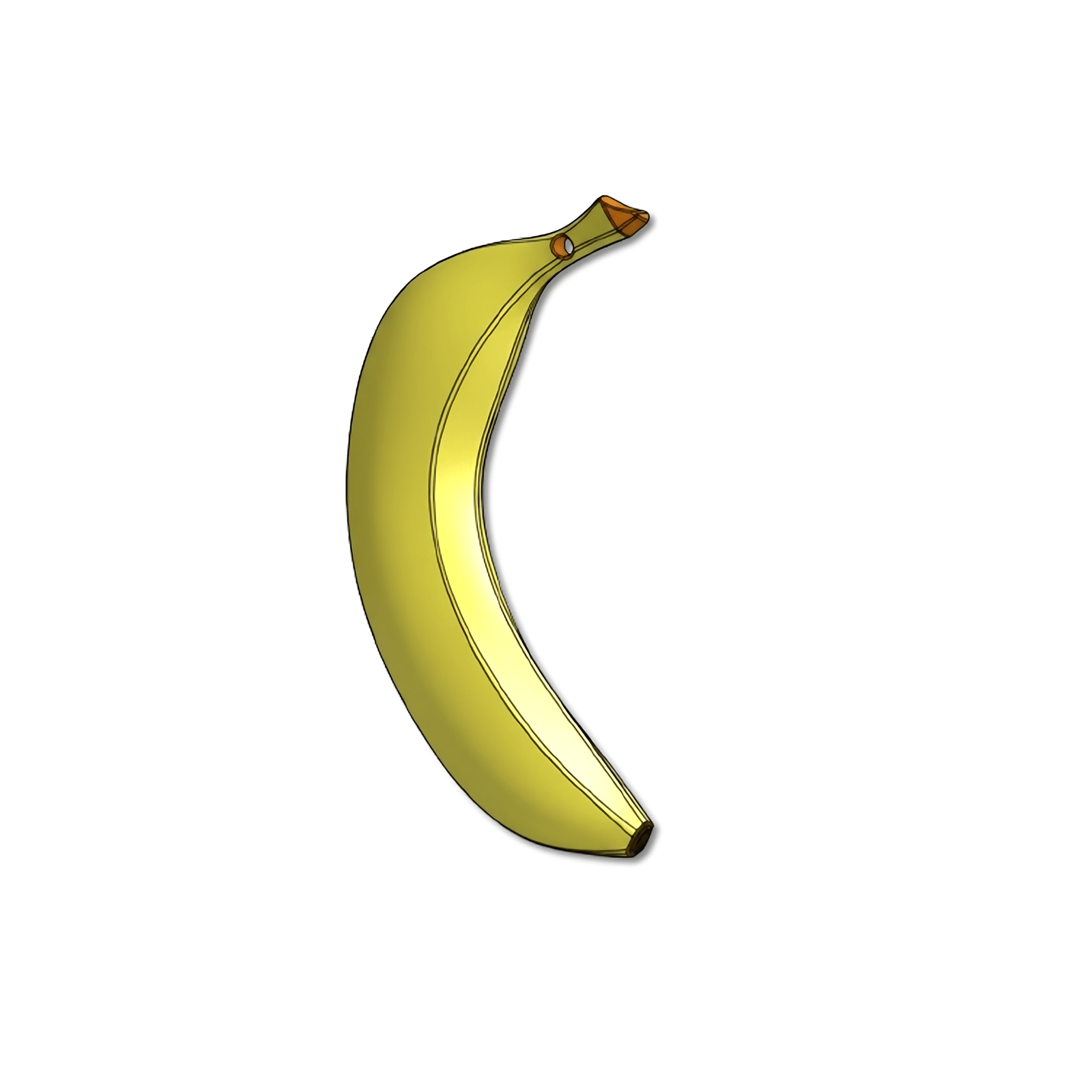Silly Banana Keychain