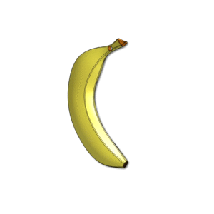 Silly Banana Keychain - Image 1