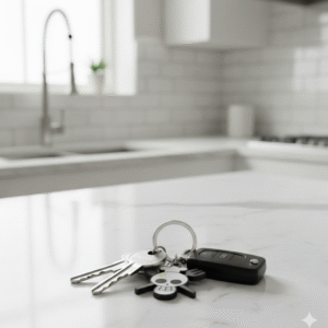 One Piece Chef Skull Keychain - Image 3