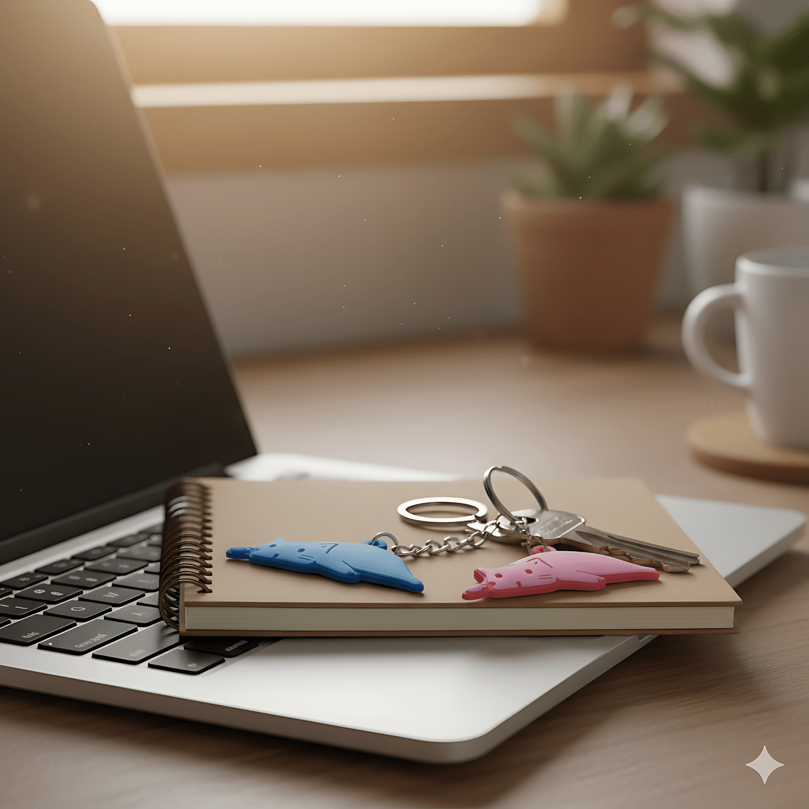 Lazy Kitty Keychain - Image 3