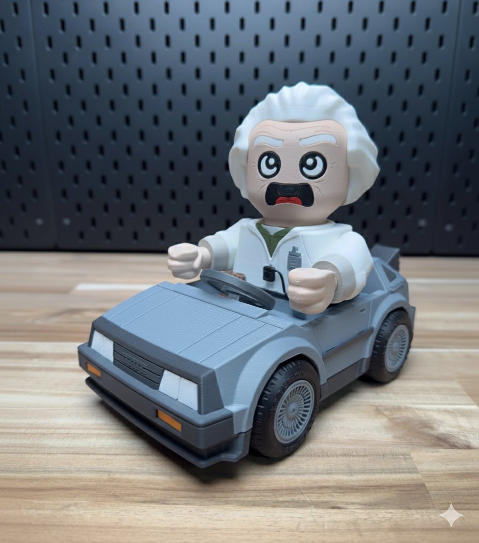 Dr. Brown & DeLorean - Image 5