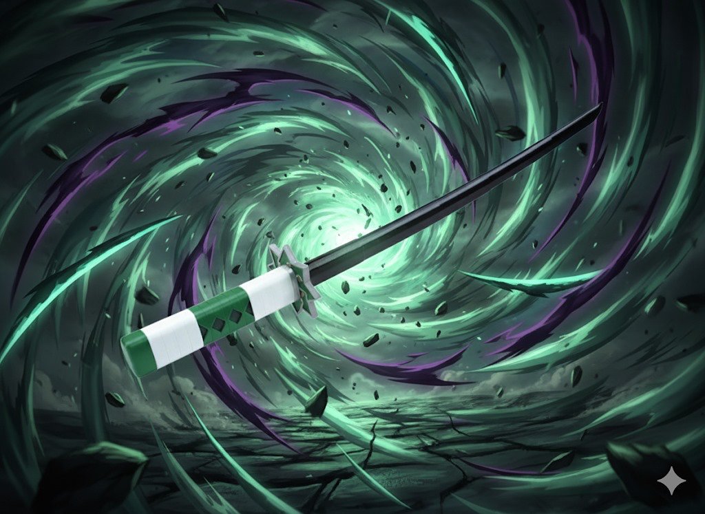 Collapsing Sanemi Katana - Image 4