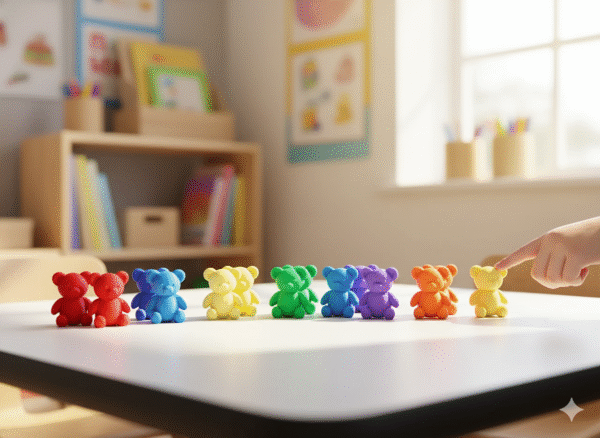 Colourful Mini Bear Counters (50 pcs)