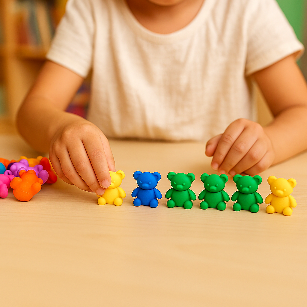 Colourful Mini Bear Counters (50 pcs) - Image 4